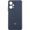 Чехол Silicone Cover Lakshmi Full Camera (AA) with logo для Xiaomi Redmi Note 12 Pro 5G - Синий / Midnight blue