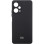 Чехол Silicone Cover Lakshmi Full Camera (AA) with logo для Xiaomi Redmi Note 12 Pro 5G - Черный / Black