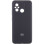 Чехол Silicone Cover Lakshmi Full Camera (AA) with logo для Xiaomi Redmi 12C / Poco C55 - Черный / Black