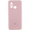 Чехол Silicone Cover Lakshmi Full Camera (AA) with logo для Xiaomi Redmi 12C / Poco C55 - Розовый / Pink Sand
