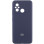Чехол Silicone Cover Lakshmi Full Camera (AA) with logo для Xiaomi Redmi 12C / Poco C55 - Синий / Midnight blue