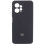 Чехол Silicone Cover Lakshmi Full Camera (AA) with logo для Xiaomi Redmi Note 12 4G - Черный / Black