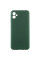 Чохол Silicone Cover Lakshmi Full Camera (AA) with logo для Samsung Galaxy A05 - Зелений / Dark green - фото