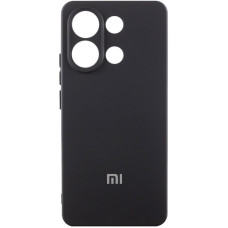 Чехол Silicone Cover Lakshmi Full Camera (AA) with logo для Xiaomi Redmi Note 13 5G - Черный / Black