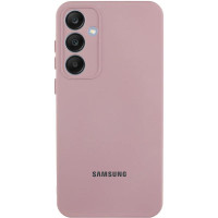Чохол Silicone Cover Lakshmi Full Camera (AA) with logo для Samsung Galaxy S24+ - Рожевий / Pink Sand