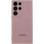 Чехол Silicone Cover Lakshmi Full Camera (AA) with logo для Samsung Galaxy S24 Ultra - Розовый / Pink Sand