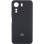 Чехол Silicone Cover Lakshmi Full Camera (AA) with logo для Xiaomi Redmi 13C / Poco C65 - Черный / Black