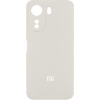 Чохол Silicone Cover Lakshmi Full Camera (AA) with logo для Xiaomi Redmi 13C / Poco C65 - Білий / White