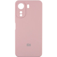 Чохол Silicone Cover Lakshmi Full Camera (AA) with logo для Xiaomi Redmi 13C / Poco C65 - Рожевий / Pink Sand