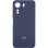 Чехол Silicone Cover Lakshmi Full Camera (AA) with logo для Xiaomi Redmi 13C / Poco C65 - Синий / Midnight blue