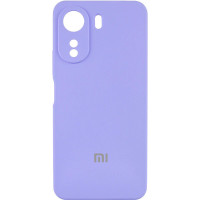 Чехол Silicone Cover Lakshmi Full Camera (AA) with logo для Xiaomi Redmi 13C / Poco C65 - Сиреневый / Dasheen