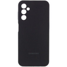 Чехол Silicone Cover Lakshmi Full Camera (AA) with logo для Samsung Galaxy A25 5G - Черный / Black