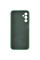 Чехол Silicone Cover Lakshmi Full Camera (AA) with logo для Samsung Galaxy A25 5G - Зеленый / Dark green - фото
