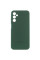 Чехол Silicone Cover Lakshmi Full Camera (AA) with logo для Samsung Galaxy A25 5G - Зеленый / Dark green - фото