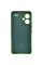 Чехол Silicone Cover Lakshmi Full Camera (AA) with logo для Xiaomi Redmi Note 13 Pro+ - Зеленый / Dark green - фото