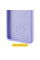 Чехол Silicone Cover Lakshmi Full Camera (AA) with logo для Xiaomi Redmi Note 13 4G - Сиреневый / Dasheen - фото