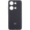 Чехол Silicone Cover Lakshmi Full Camera (AA) with logo для Xiaomi Redmi Note 13 Pro 4G - Черный / Black