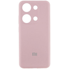 Чехол Silicone Cover Lakshmi Full Camera (AA) with logo для Xiaomi Redmi Note 13 Pro 4G - Розовый / Pink Sand