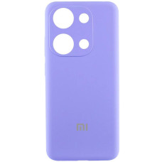 Чехол Silicone Cover Lakshmi Full Camera (AA) with logo для Xiaomi Redmi Note 13 Pro 4G - Сиреневый / Dasheen