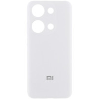 Чехол Silicone Cover Lakshmi Full Camera (AA) with logo для Xiaomi Poco X6 Pro - Белый / White