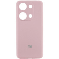 Чохол Silicone Cover Lakshmi Full Camera (AA) with logo для Xiaomi Poco X6 Pro - Рожевий / Pink Sand