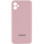 Чехол Silicone Cover Lakshmi Full Camera (AA) with logo для Samsung Galaxy A06 - Розовый / Pink Sand