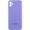 Чехол Silicone Cover Lakshmi Full Camera (AA) with logo для Samsung Galaxy A06 - Сиреневый / Dasheen
