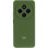 Чохол Silicone Cover Lakshmi Full Camera (AA) with logo для Xiaomi Redmi 14C / Poco C75 - Зелений / Dark green