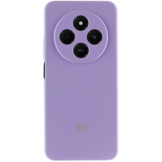 Чехол Silicone Cover Lakshmi Full Camera (AA) with logo для Xiaomi Redmi 14C / Poco C75 - Сиреневый / Dasheen