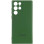 Чохол Silicone Cover Lakshmi Full Camera (AA) with logo для Samsung Galaxy S25 Ultra - Зелений / Dark green