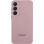 Чохол Silicone Cover Lakshmi Full Camera (AA) with logo для Samsung Galaxy S25+ - Рожевий / Pink Sand