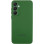 Чохол Silicone Cover Lakshmi Full Camera (AA) with logo для Samsung Galaxy S25 - Зелений / Dark green