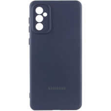 Чехол Silicone Cover Lakshmi Full Camera (AA) with logo для Samsung Galaxy S25 - Синий / Midnight blue