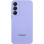 Чохол Silicone Cover Lakshmi Full Camera (AA) with logo для Samsung Galaxy S25 - Бузковий / Dasheen