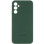 Чехол Silicone Cover Lakshmi Full Camera (AA) with logo для Samsung Galaxy A36 5G - Зеленый / Dark green
