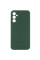 Чохол Silicone Cover Lakshmi Full Camera (AA) with logo для Samsung Galaxy A56 5G - Зелений / Dark green - фото
