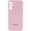Чехол Silicone Cover Lakshmi Full Camera (AA) with logo для Samsung Galaxy A56 5G - Розовый / Pink Sand