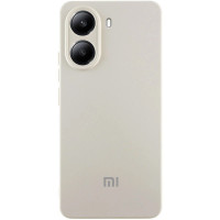 Custodia Silicone Cover Lakshmi Full Camera (AA) with logo per Xiaomi Poco X7 Pro - Bianco / White