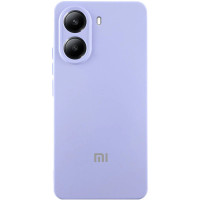 Чохол Silicone Cover Lakshmi Full Camera (AA) with logo для Xiaomi Poco X7 Pro - Бузковий / Dasheen