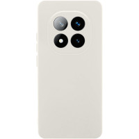 Custodia Silicone Cover Lakshmi Full Camera (AA) with logo per Xiaomi Poco X7 - Bianco / White