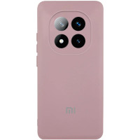Custodia Silicone Cover Lakshmi Full Camera (AA) with logo per Xiaomi Poco X7 - Rosa / Pink Sand
