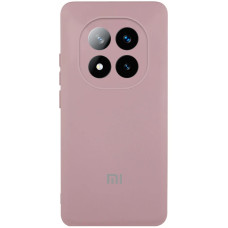 Чохол Silicone Cover Lakshmi Full Camera (AA) with logo для Xiaomi Redmi Note 14 Pro 4G/5G - Рожевий / Pink Sand