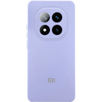 Чехол Silicone Cover Lakshmi Full Camera (AA) with logo для Xiaomi Redmi Note 14 Pro 4G/5G - Сиреневый / Dasheen
