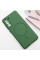 Чохол Silicone Cover Lakshmi Full Camera (AA) with MagFit для Samsung Galaxy S21 FE - Зелений / Dark green - фото