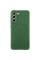 Чохол Silicone Cover Lakshmi Full Camera (AA) with MagFit для Samsung Galaxy S21 FE - Зелений / Dark green - фото