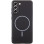 Чохол Silicone Cover Lakshmi Full Camera (AA) with MagFit для Samsung Galaxy S21 FE - Чорний / Black