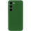 Чехол Silicone Cover Lakshmi Full Camera (AA) with MagFit для Samsung Galaxy S23 - Зеленый / Dark green