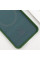 Чохол Silicone Cover Lakshmi Full Camera (AA) with MagFit для Samsung Galaxy S23 - Зелений / Dark green - фото