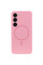 Чохол Silicone Cover Lakshmi Full Camera (AA) with MagFit для Samsung Galaxy S23 - Рожевий / Light pink - фото