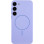 Чехол Silicone Cover Lakshmi Full Camera (AA) with MagFit для Samsung Galaxy S23 - Сиреневый / Dasheen